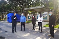 球盟会体育集团下属单位疫情防控工作接受督导检查